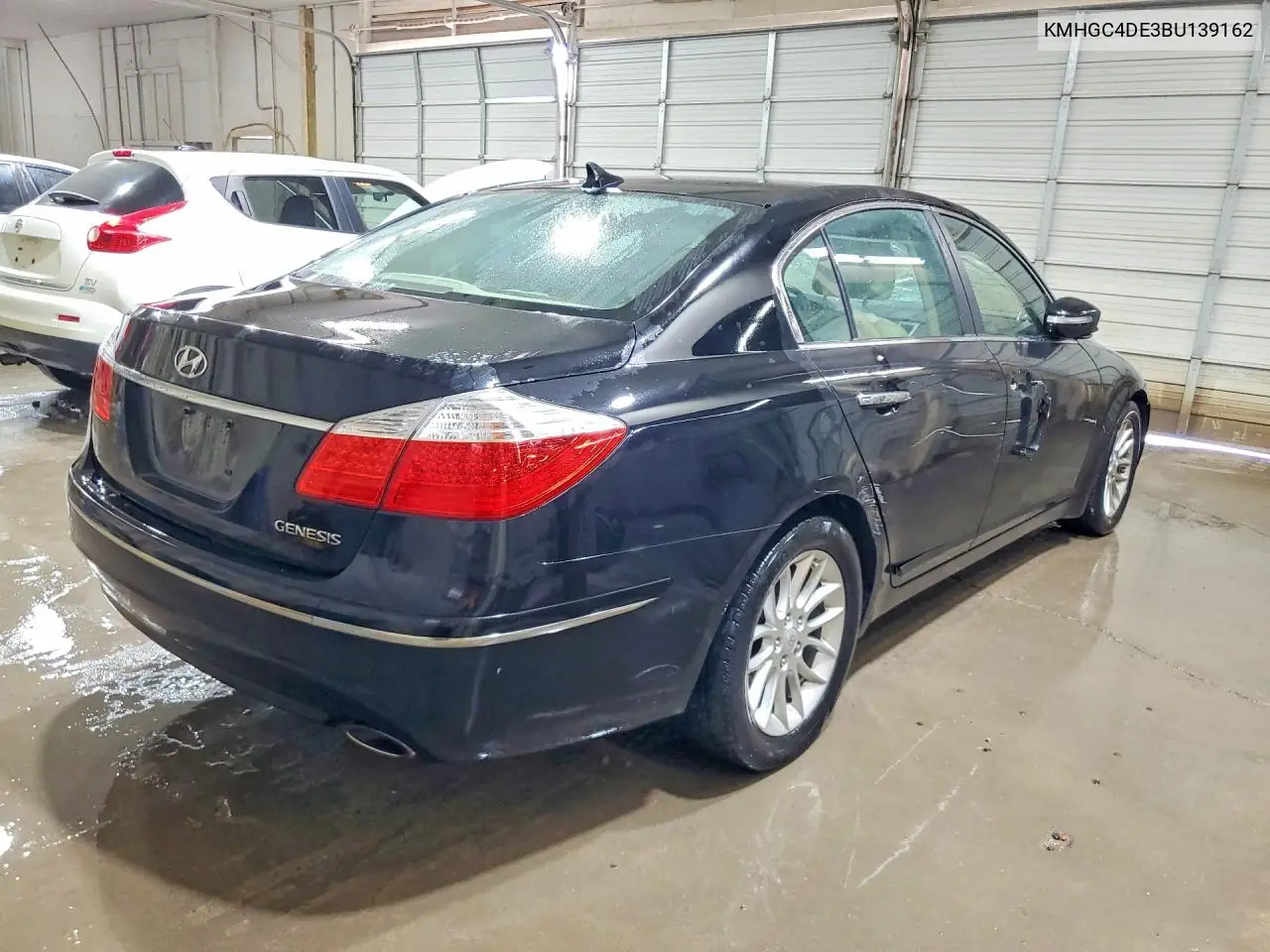 2011 Hyundai Genesis 3.8L VIN: KMHGC4DE3BU139162 Lot: 60205196