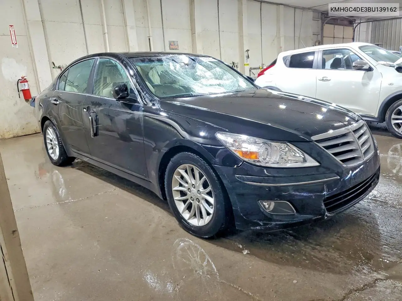 2011 Hyundai Genesis 3.8L VIN: KMHGC4DE3BU139162 Lot: 60205196