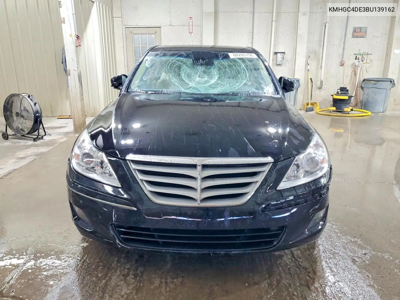 2011 Hyundai Genesis 3.8L VIN: KMHGC4DE3BU139162 Lot: 60205196