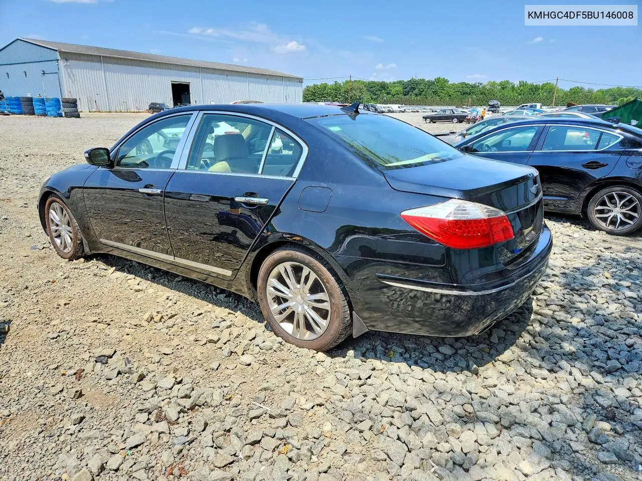 2011 Hyundai Genesis 4.6L VIN: KMHGC4DF5BU146008 Lot: 60886776