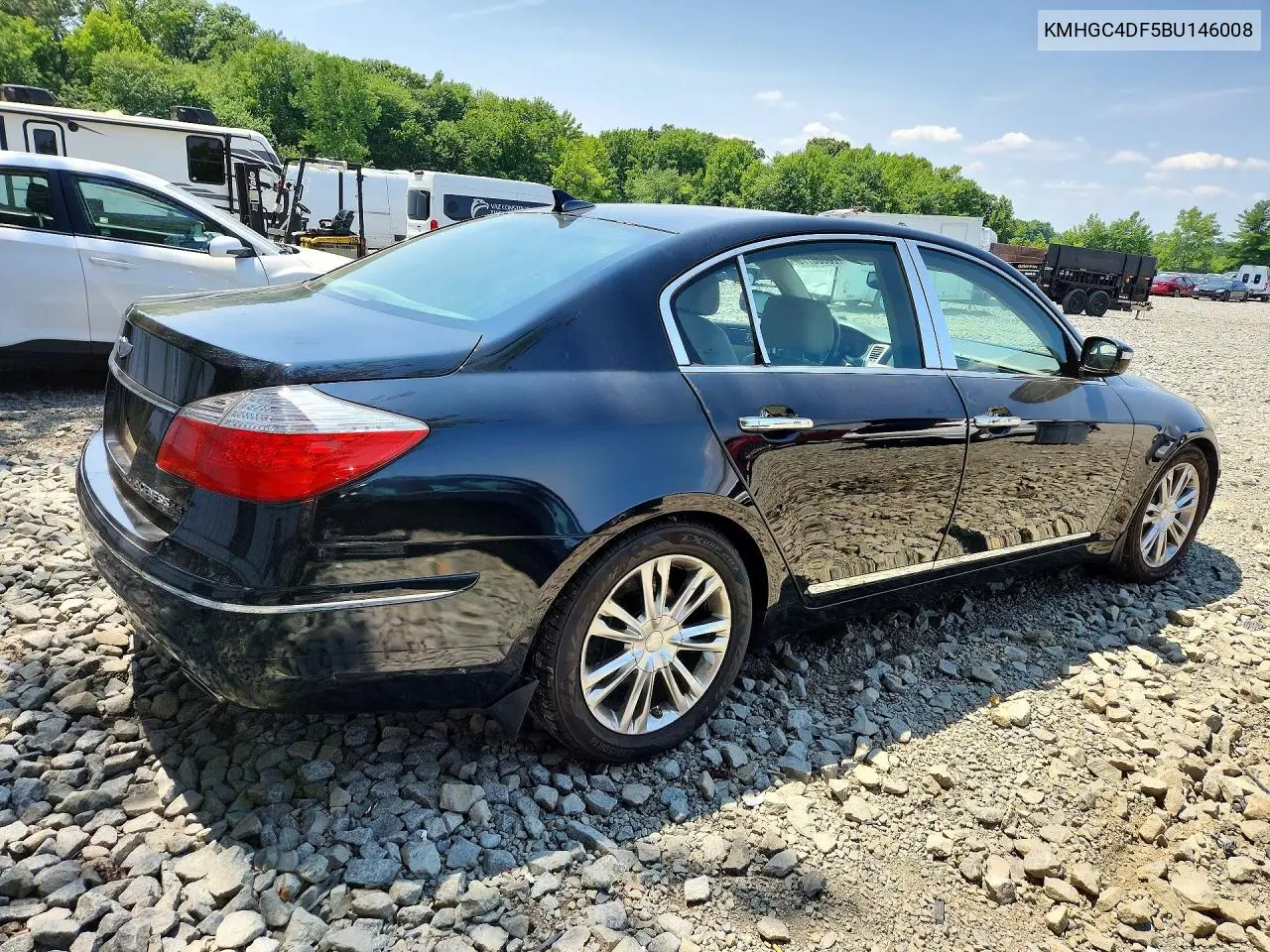 2011 Hyundai Genesis 4.6L VIN: KMHGC4DF5BU146008 Lot: 60886776