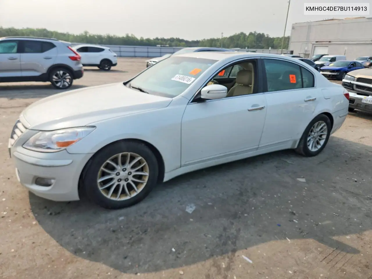 2011 Hyundai Genesis 3.8L VIN: KMHGC4DE7BU114913 Lot: 61486016