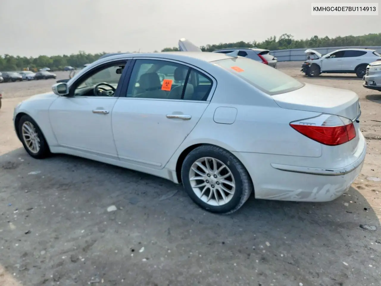 2011 Hyundai Genesis 3.8L VIN: KMHGC4DE7BU114913 Lot: 61486016