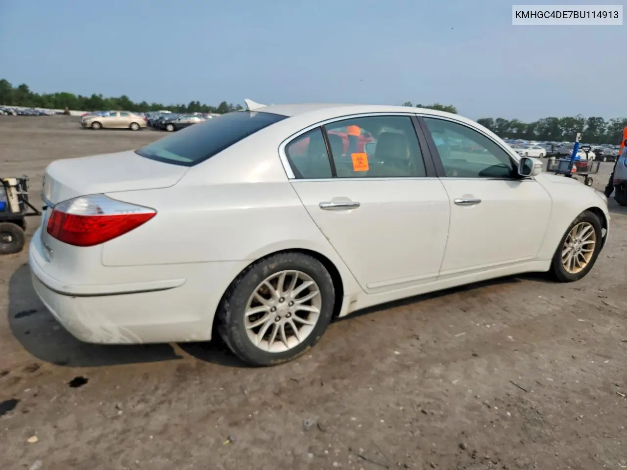 2011 Hyundai Genesis 3.8L VIN: KMHGC4DE7BU114913 Lot: 61486016