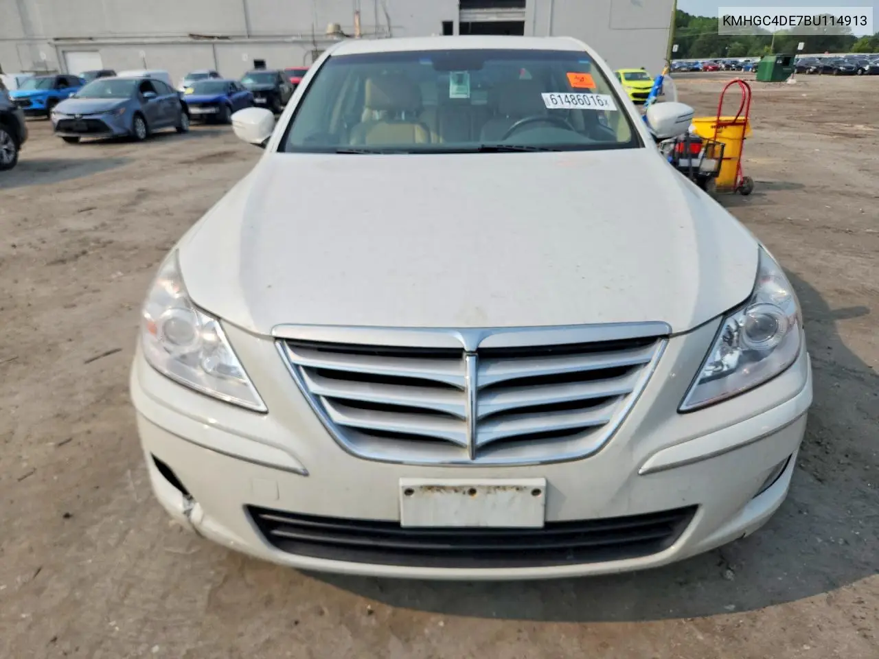 2011 Hyundai Genesis 3.8L VIN: KMHGC4DE7BU114913 Lot: 61486016