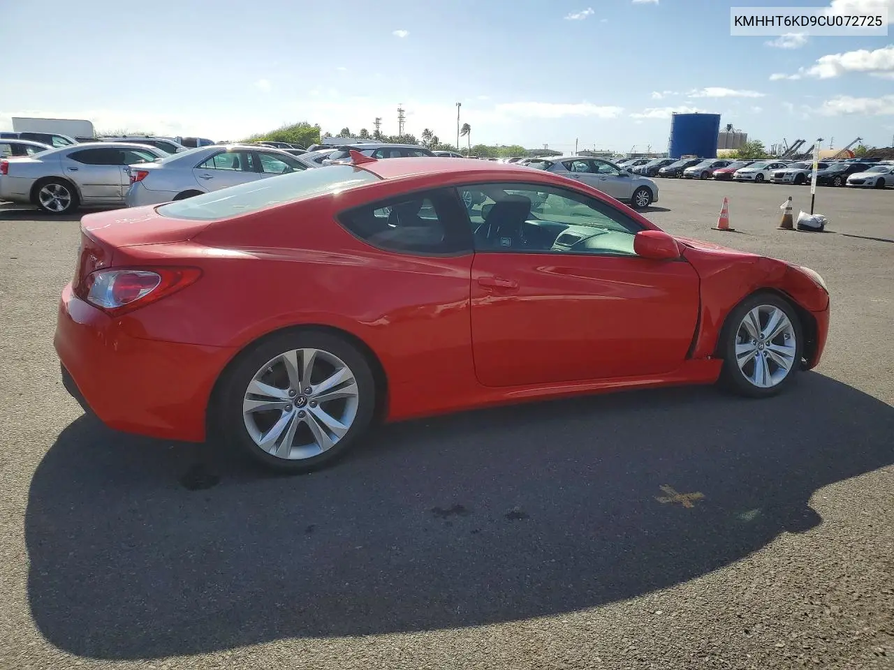 2012 Hyundai Genesis Coupe 2.0T VIN: KMHHT6KD9CU072725 Lot: 52241516