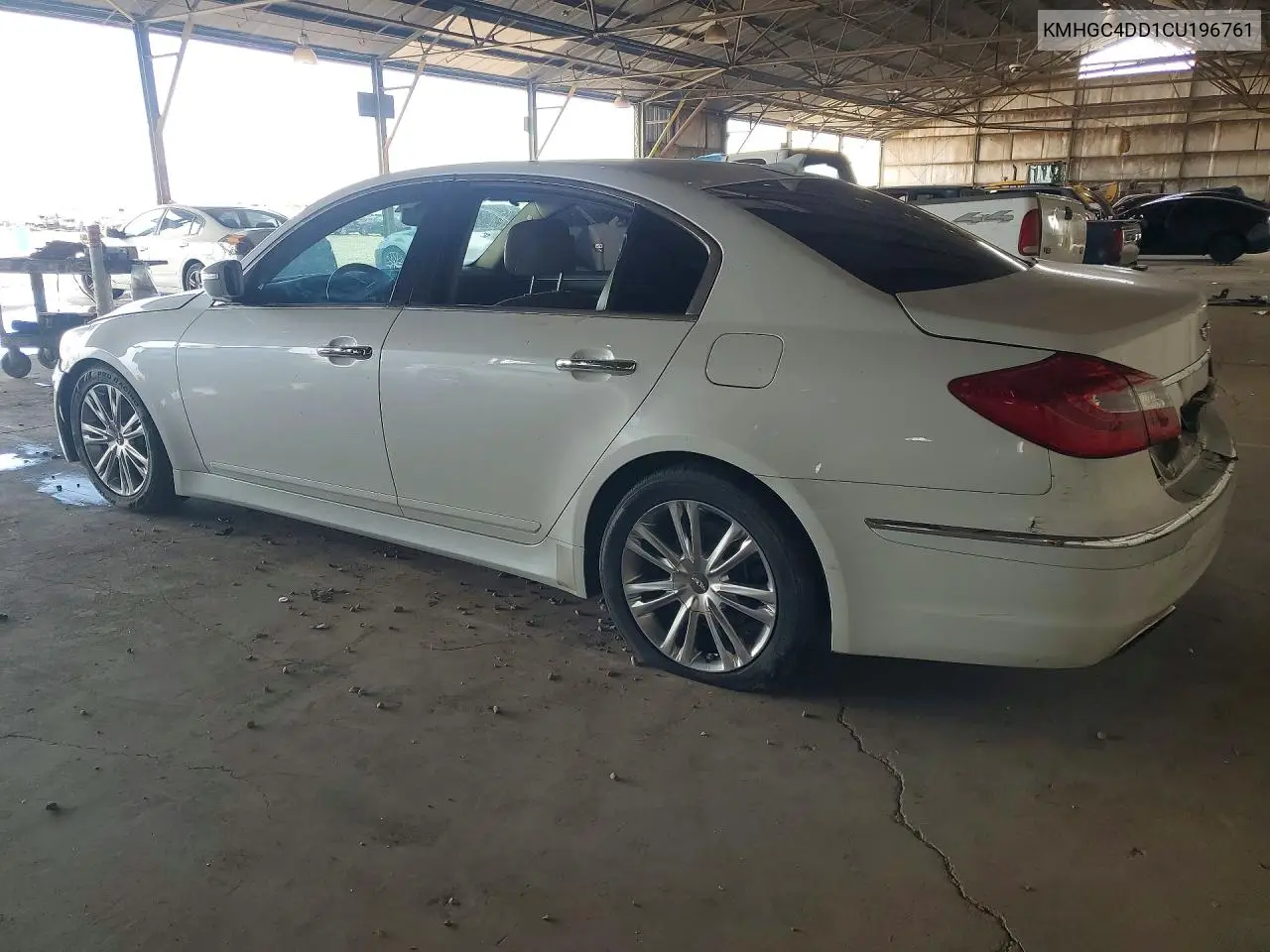 2012 Hyundai Genesis 3.8L VIN: KMHGC4DD1CU196761 Lot: 56369076