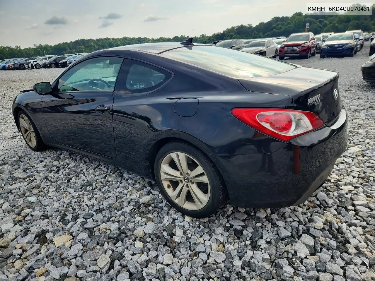2012 Hyundai Genesis Coupe 2.0T VIN: KMHHT6KD4CU070431 Lot: 56573956