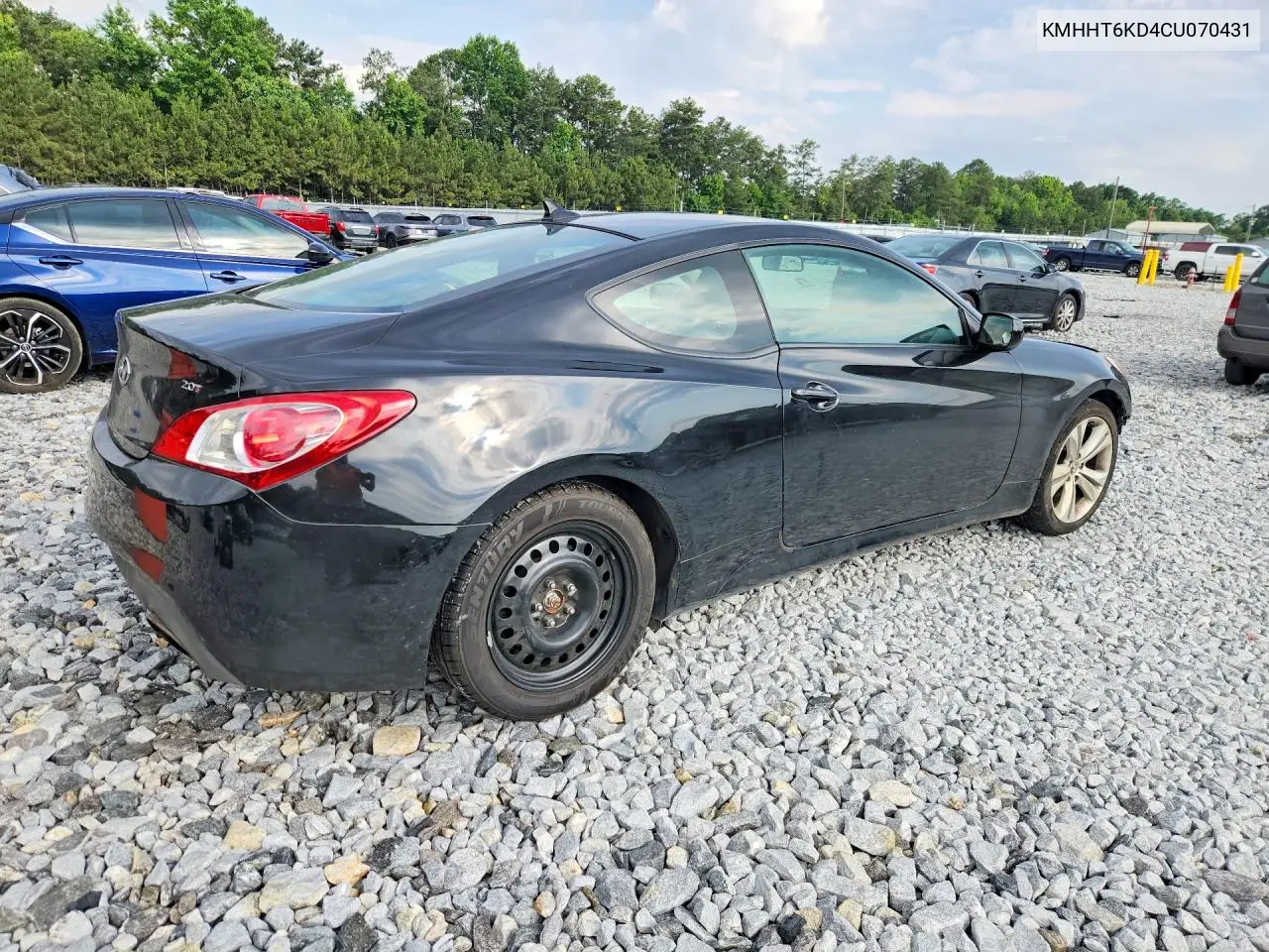 2012 Hyundai Genesis Coupe 2.0T VIN: KMHHT6KD4CU070431 Lot: 56573956