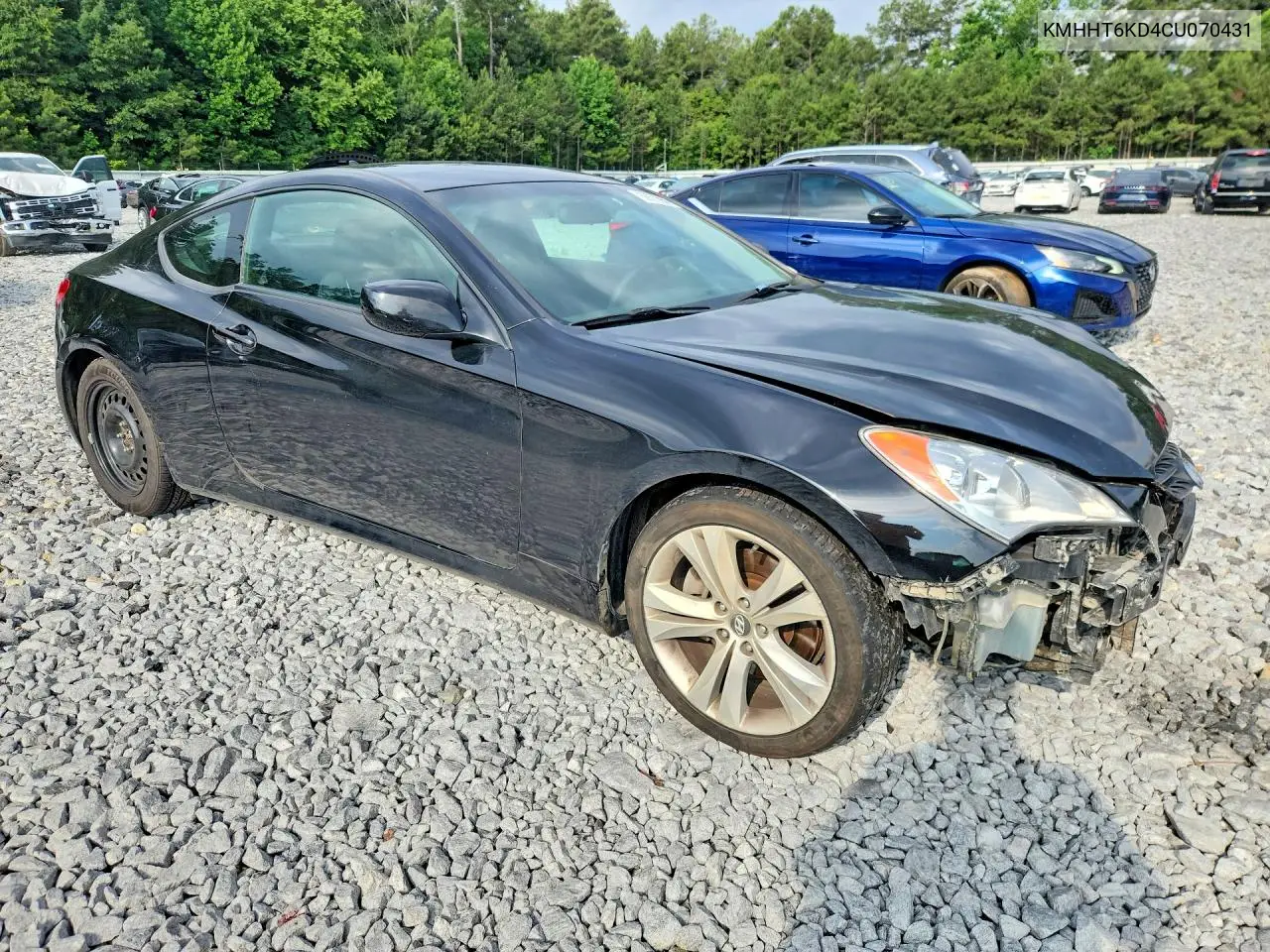 2012 Hyundai Genesis Coupe 2.0T VIN: KMHHT6KD4CU070431 Lot: 56573956
