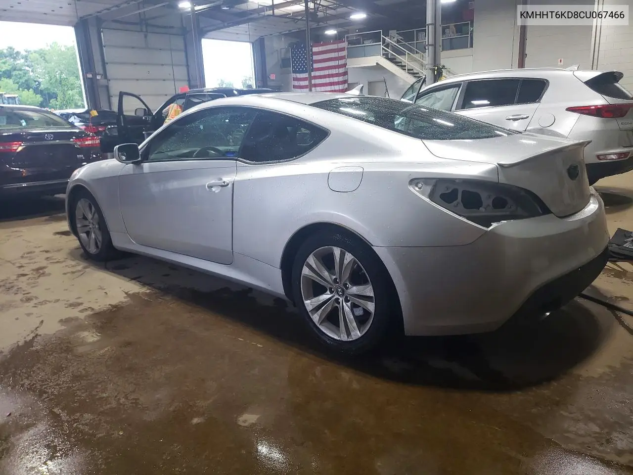2012 Hyundai Genesis Coupe 2.0T VIN: KMHHT6KD8CU067466 Lot: 57315466