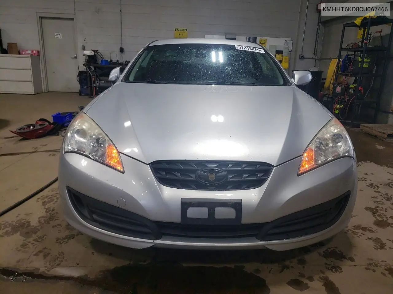 2012 Hyundai Genesis Coupe 2.0T VIN: KMHHT6KD8CU067466 Lot: 57315466