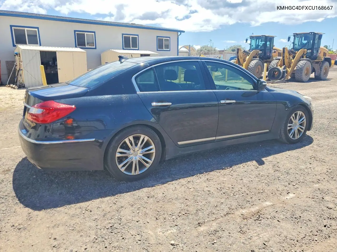 2012 Hyundai Genesis 4.6L VIN: KMHGC4DFXCU168667 Lot: 57593316