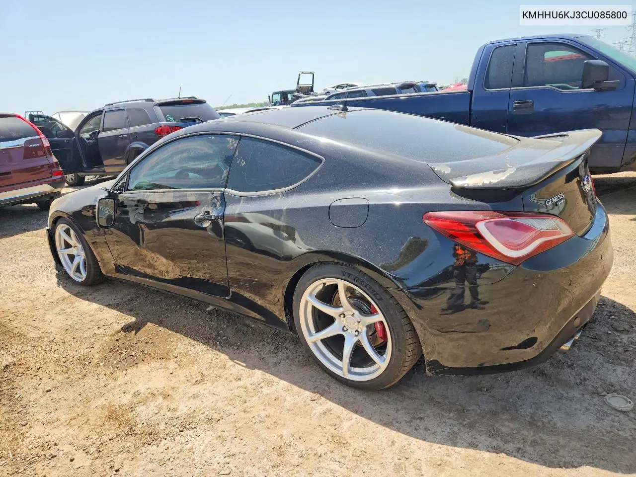2012 Hyundai Genesis Coupe Gls VIN: KMHHU6KJ3CU085800 Lot: 59263216