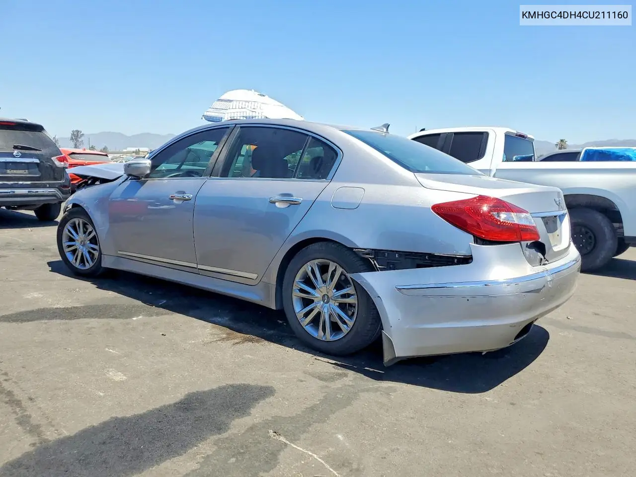 2012 Hyundai Genesis 5.0L VIN: KMHGC4DH4CU211160 Lot: 60193506