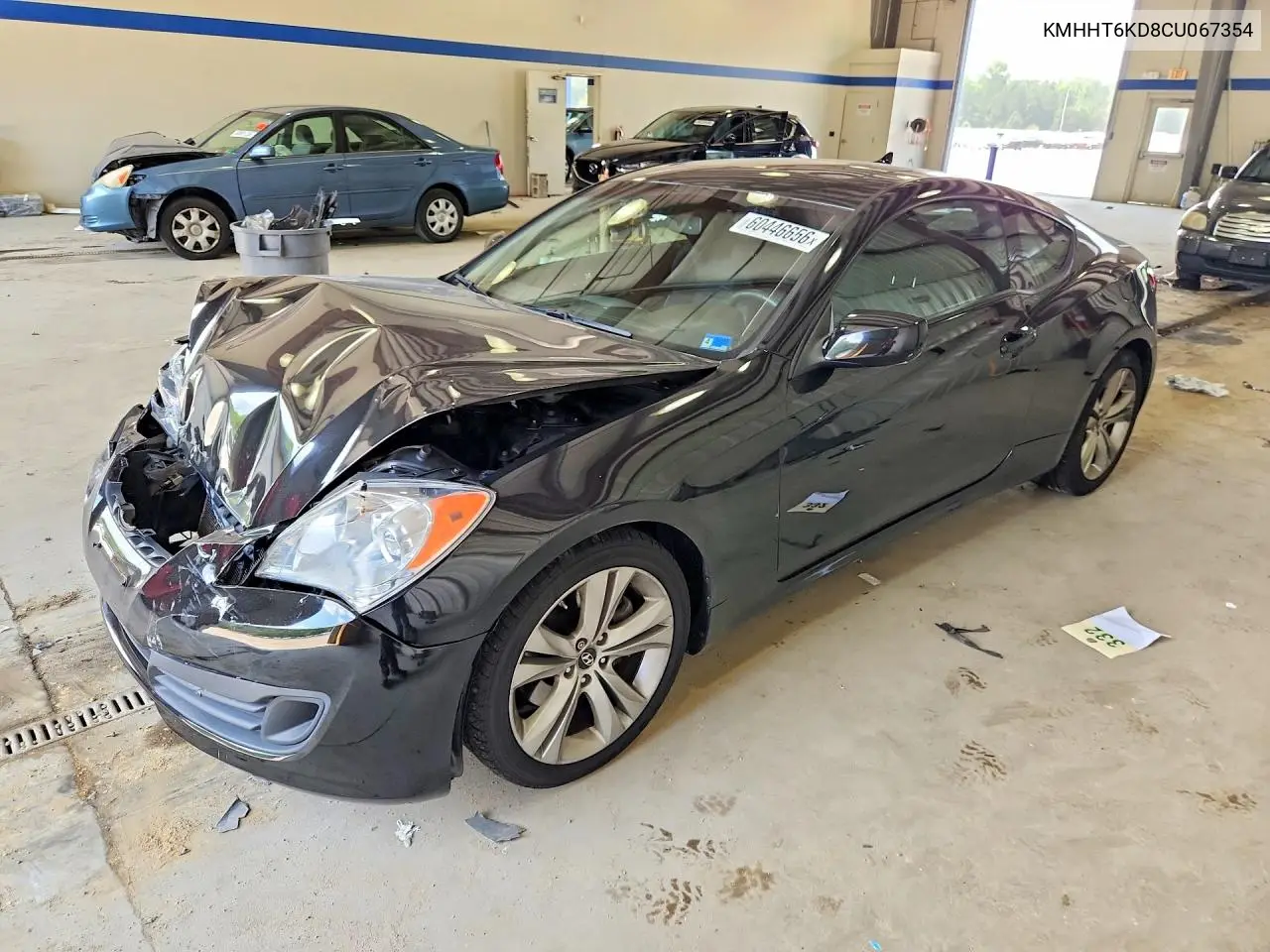 2012 Hyundai Genesis Coupe 2.0T VIN: KMHHT6KD8CU067354 Lot: 60446656