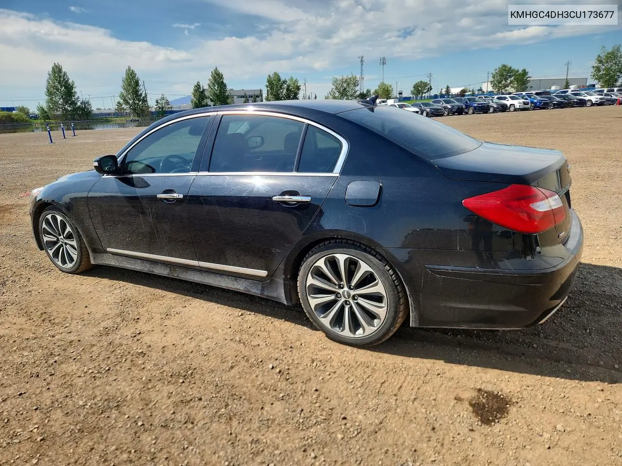 2012 Hyundai Genesis 5.0L VIN: KMHGC4DH3CU173677 Lot: 60614116