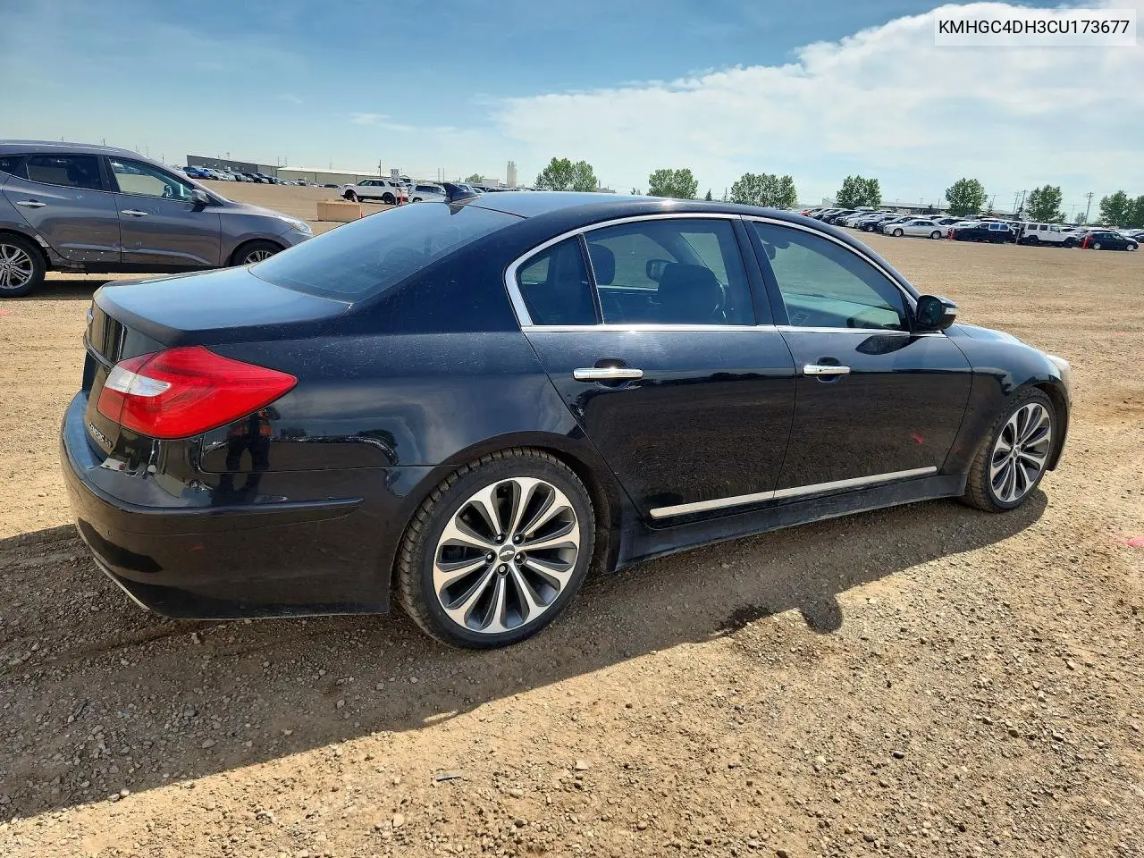 2012 Hyundai Genesis 5.0L VIN: KMHGC4DH3CU173677 Lot: 60614116