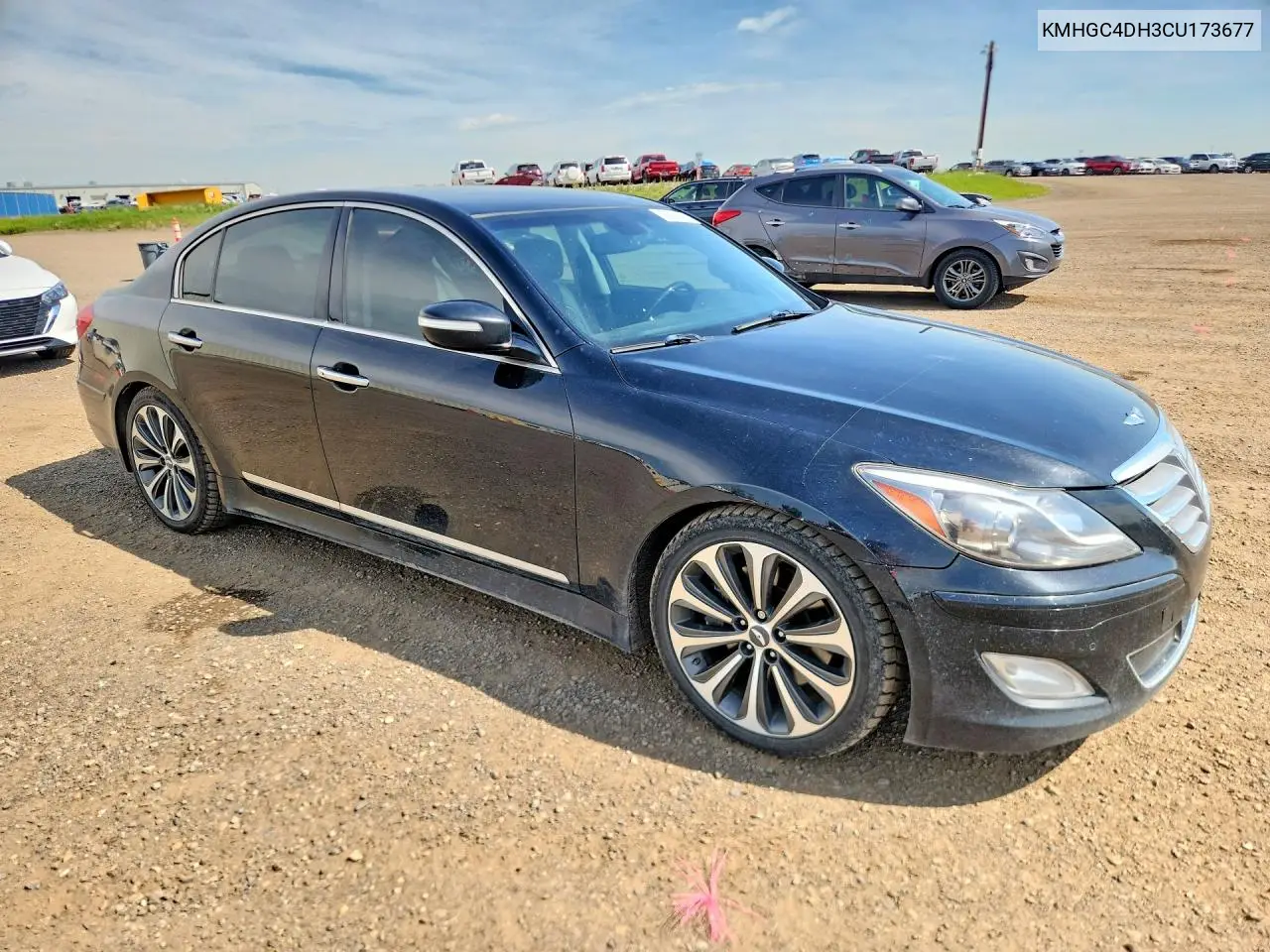 2012 Hyundai Genesis 5.0L VIN: KMHGC4DH3CU173677 Lot: 60614116