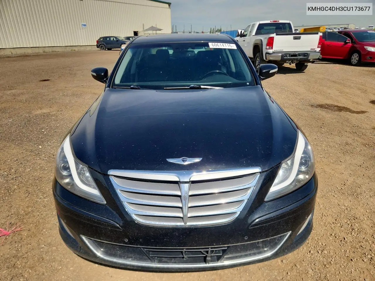 2012 Hyundai Genesis 5.0L VIN: KMHGC4DH3CU173677 Lot: 60614116