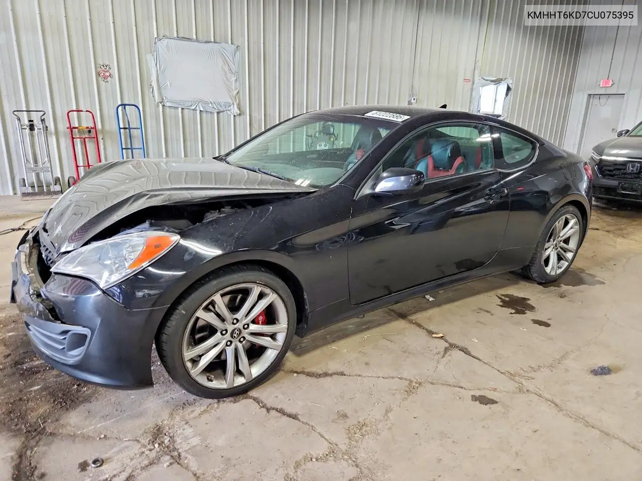 2012 Hyundai Genesis Coupe 2.0T VIN: KMHHT6KD7CU075395 Lot: 61222886