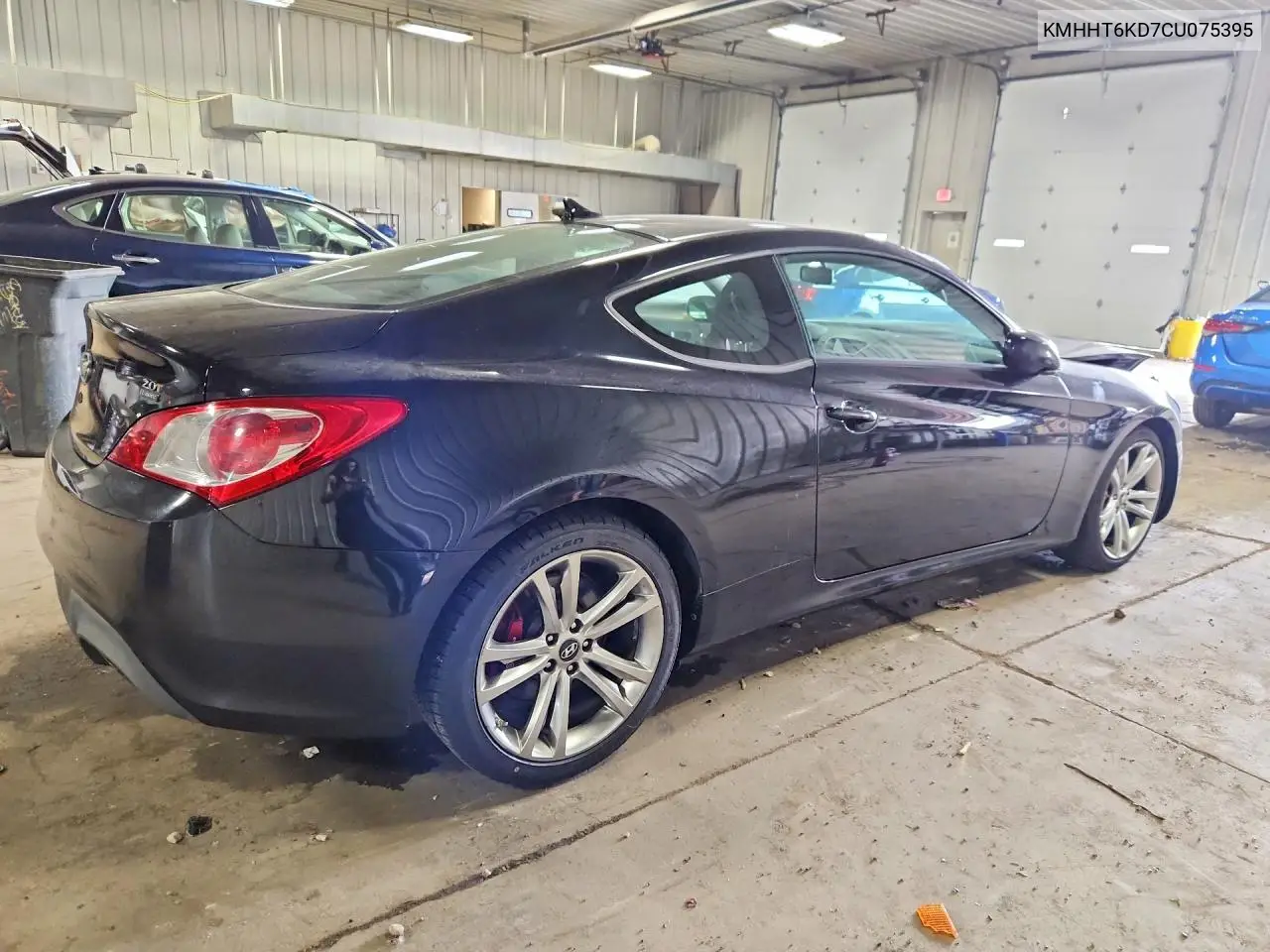 2012 Hyundai Genesis Coupe 2.0T VIN: KMHHT6KD7CU075395 Lot: 61222886