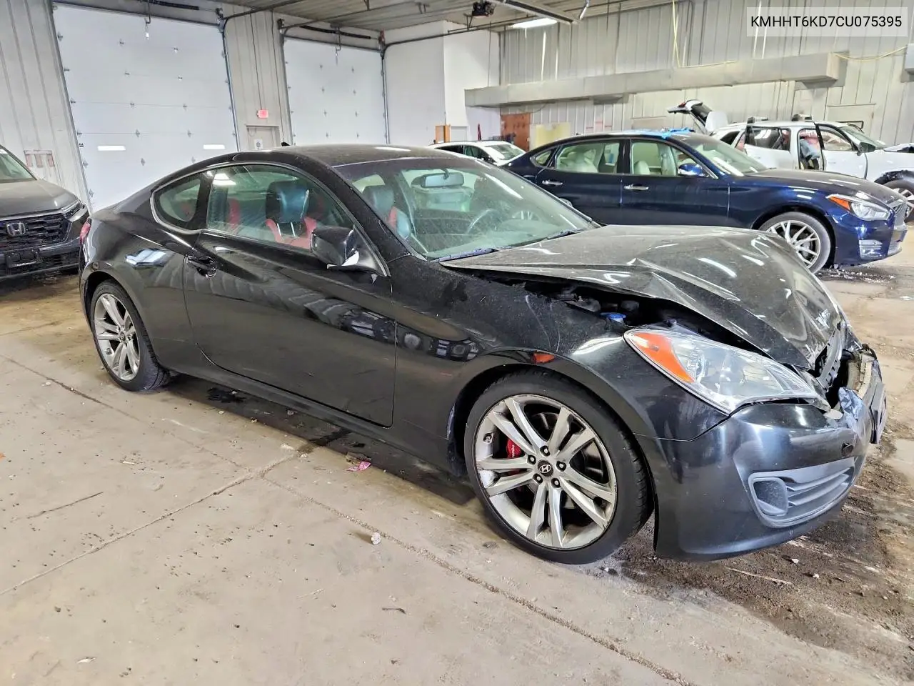 2012 Hyundai Genesis Coupe 2.0T VIN: KMHHT6KD7CU075395 Lot: 61222886