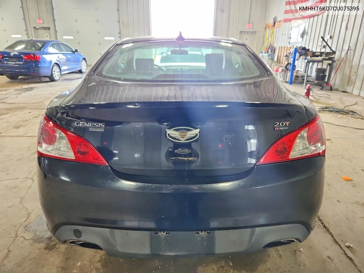 2012 Hyundai Genesis Coupe 2.0T VIN: KMHHT6KD7CU075395 Lot: 61222886