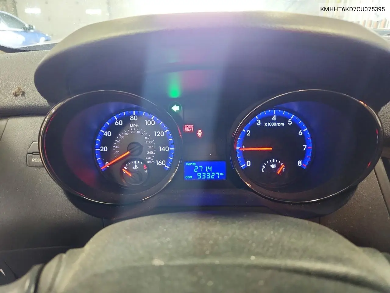 2012 Hyundai Genesis Coupe 2.0T VIN: KMHHT6KD7CU075395 Lot: 61222886