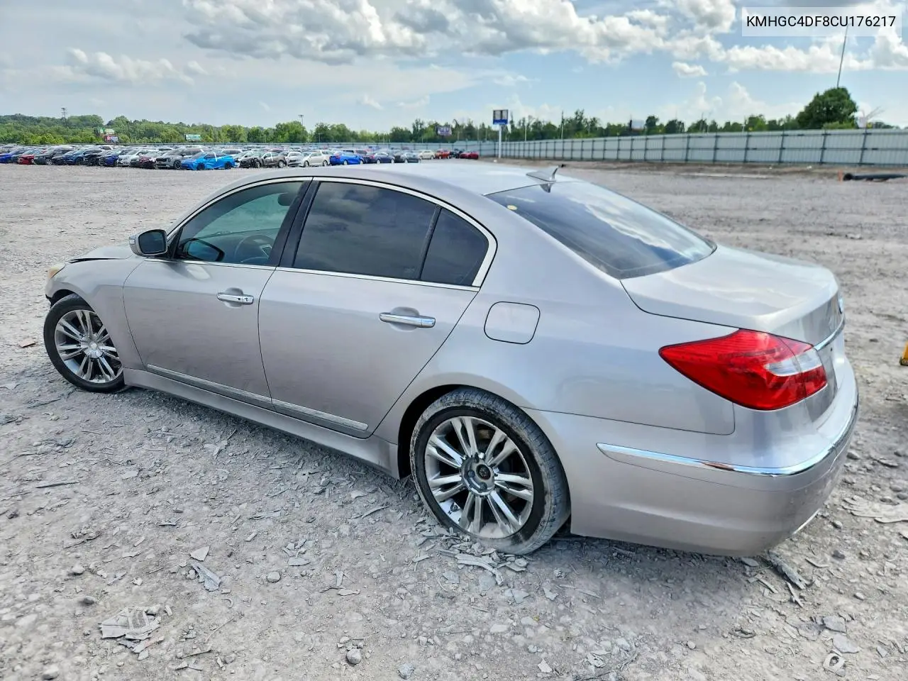 2012 Hyundai Genesis 4.6L VIN: KMHGC4DF8CU176217 Lot: 61374846