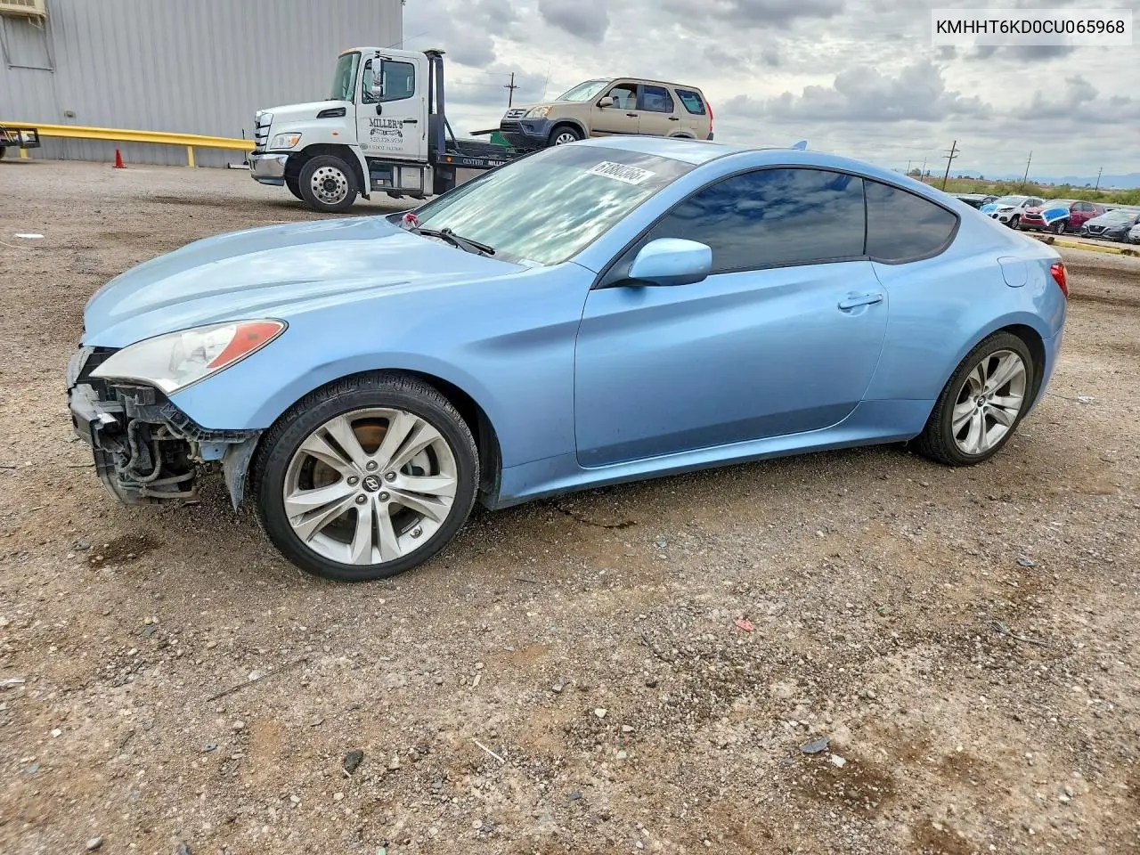 2012 Hyundai Genesis Coupe 2.0T VIN: KMHHT6KD0CU065968 Lot: 61880366