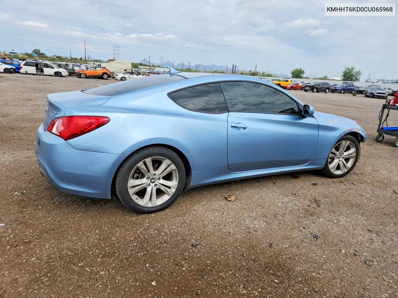2012 Hyundai Genesis Coupe 2.0T VIN: KMHHT6KD0CU065968 Lot: 61880366