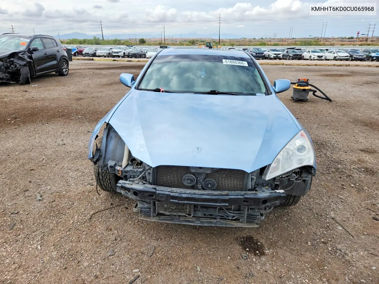 2012 Hyundai Genesis Coupe 2.0T VIN: KMHHT6KD0CU065968 Lot: 61880366