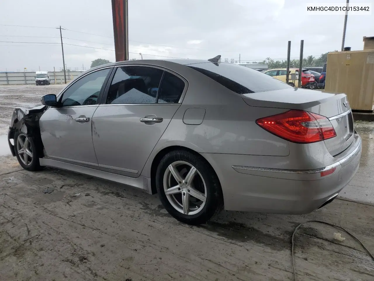 KMHGC4DD1CU153442 2012 Hyundai Genesis 3.8L