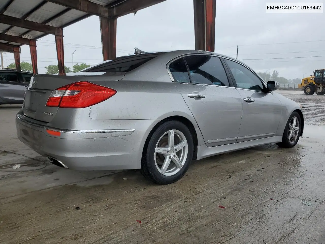 KMHGC4DD1CU153442 2012 Hyundai Genesis 3.8L