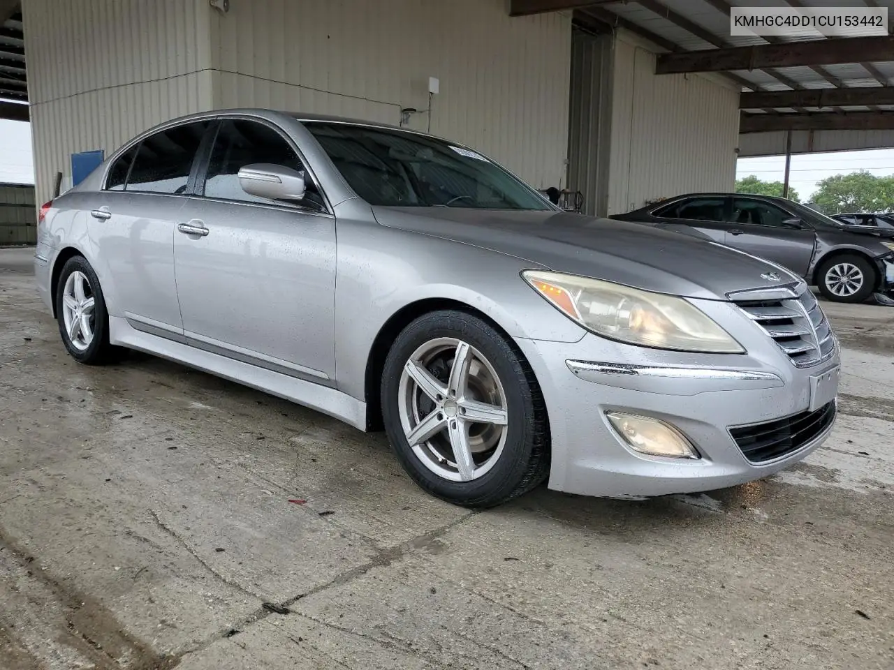 KMHGC4DD1CU153442 2012 Hyundai Genesis 3.8L