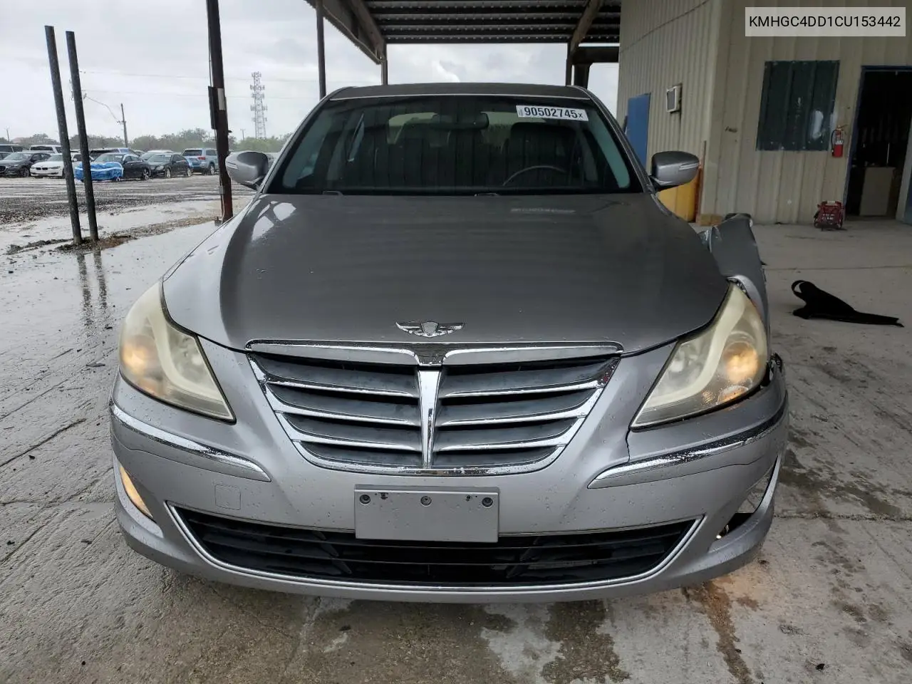 KMHGC4DD1CU153442 2012 Hyundai Genesis 3.8L