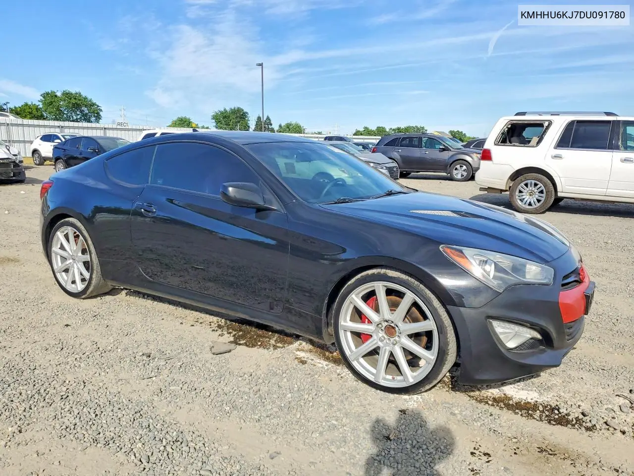 2013 Hyundai Genesis Coupe 3.8 R-Spec VIN: KMHHU6KJ7DU091780 Lot: 47707796