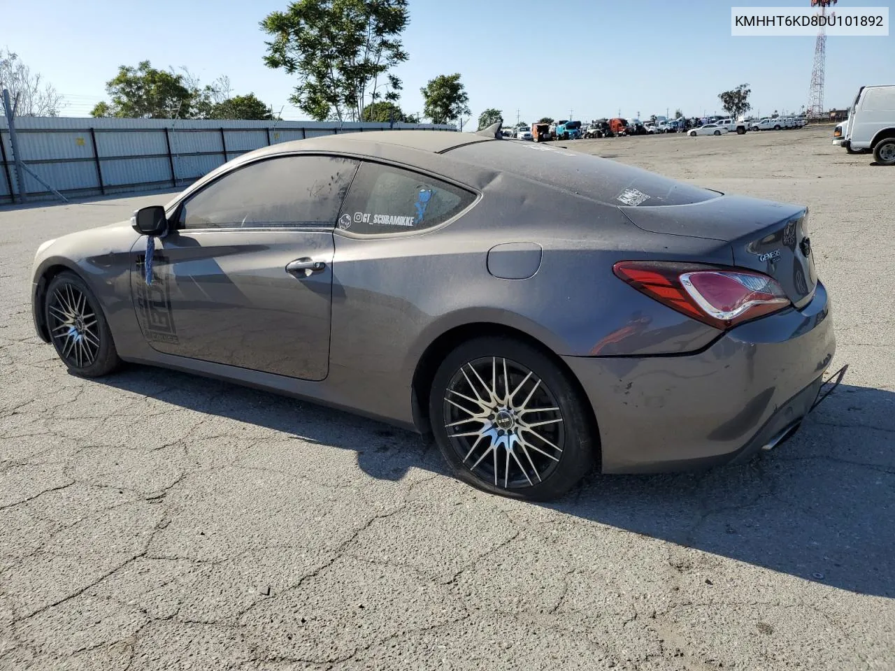 2013 Hyundai Genesis Coupe 2.0T VIN: KMHHT6KD8DU101892 Lot: 53532994
