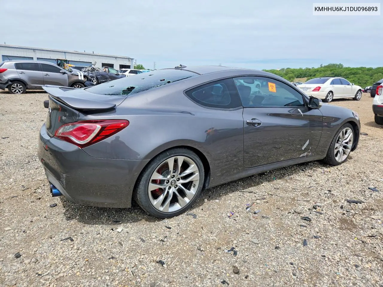 2013 Hyundai Genesis Coupe 3.8L VIN: KMHHU6KJ1DU096893 Lot: 54831746