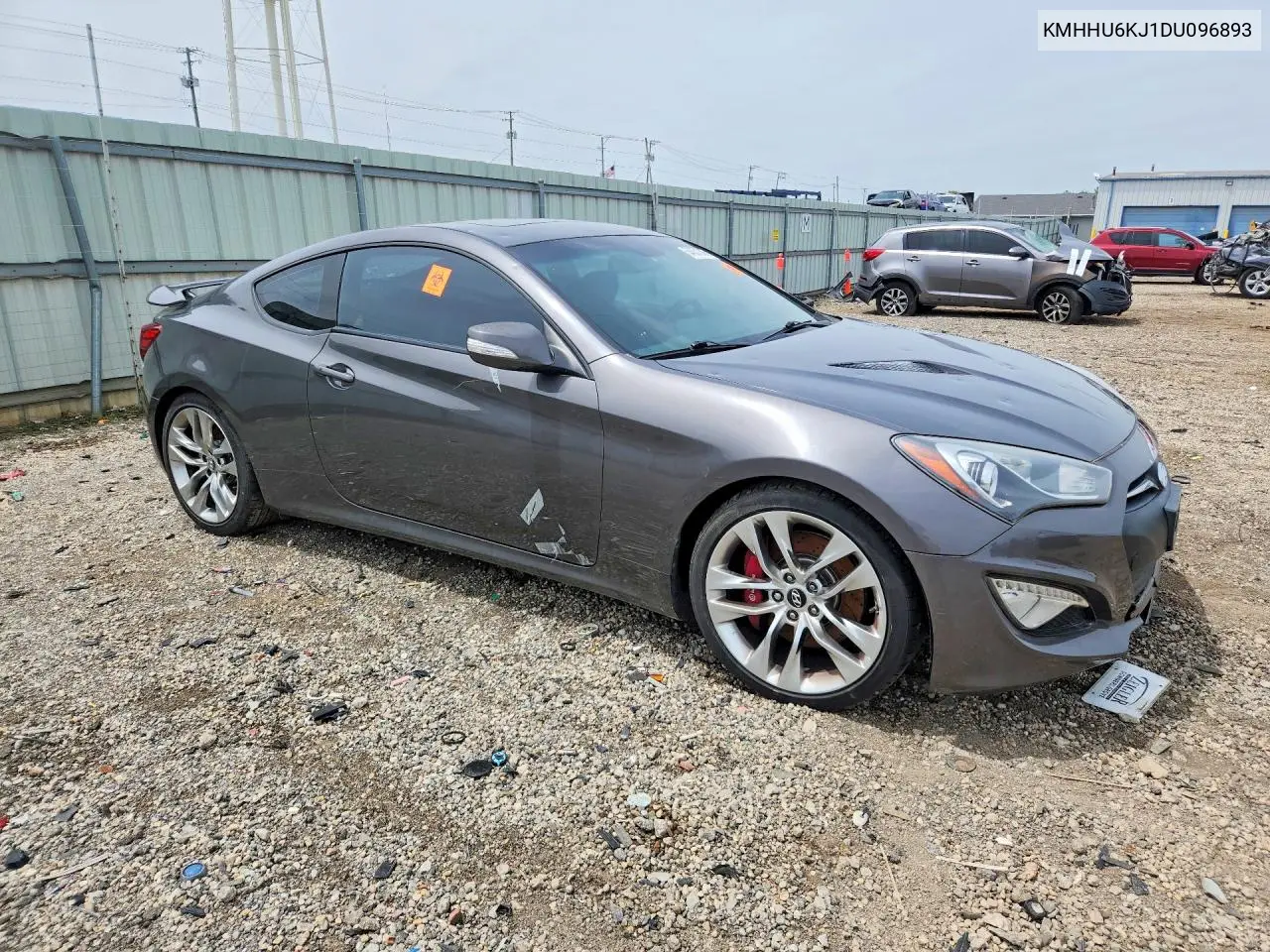 2013 Hyundai Genesis Coupe 3.8L VIN: KMHHU6KJ1DU096893 Lot: 54831746