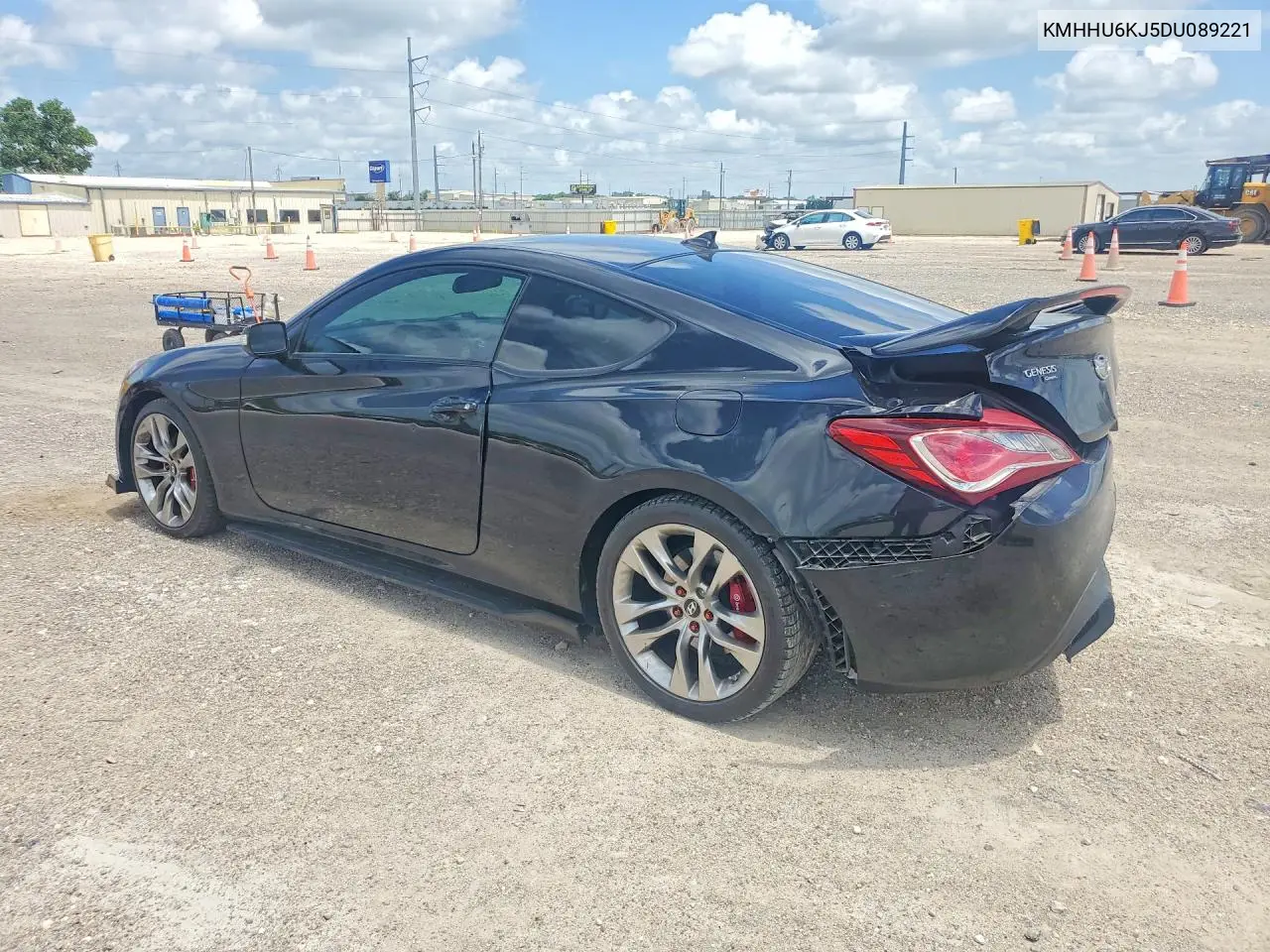 2013 Hyundai Genesis Coupe 3.8L VIN: KMHHU6KJ5DU089221 Lot: 56736166