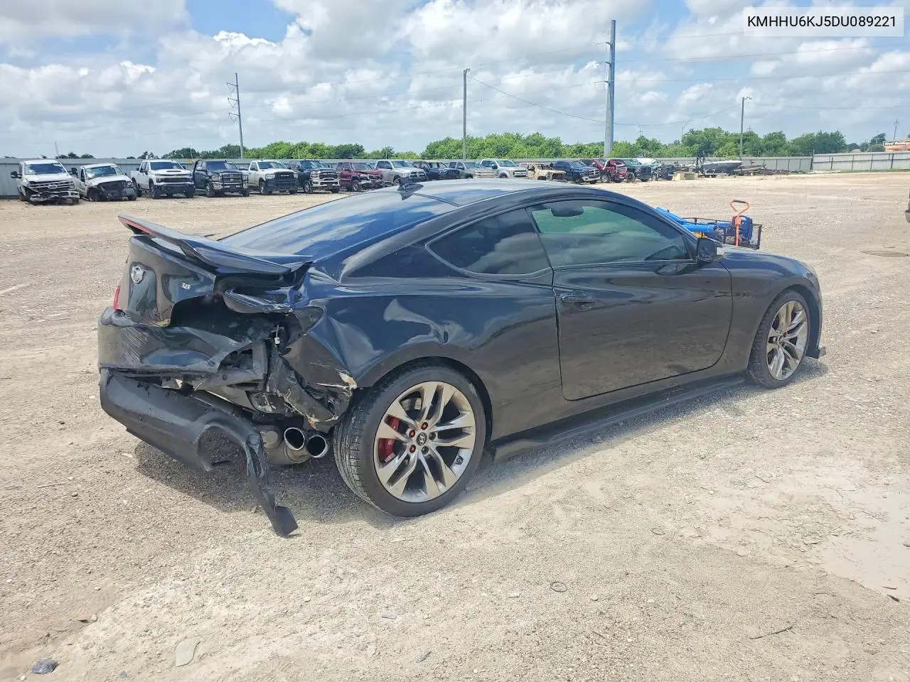 2013 Hyundai Genesis Coupe 3.8L VIN: KMHHU6KJ5DU089221 Lot: 56736166