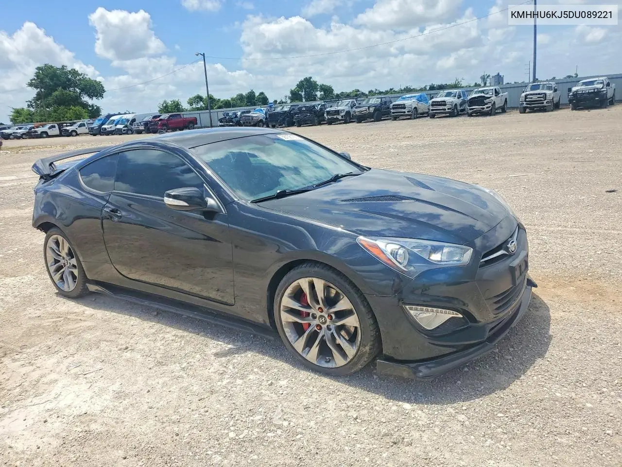 2013 Hyundai Genesis Coupe 3.8L VIN: KMHHU6KJ5DU089221 Lot: 56736166
