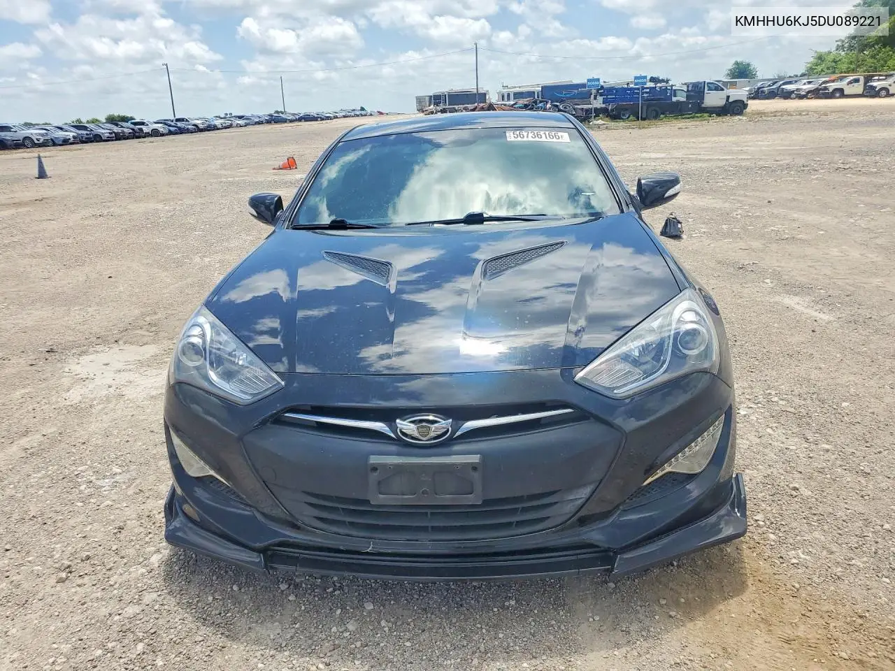 2013 Hyundai Genesis Coupe 3.8L VIN: KMHHU6KJ5DU089221 Lot: 56736166