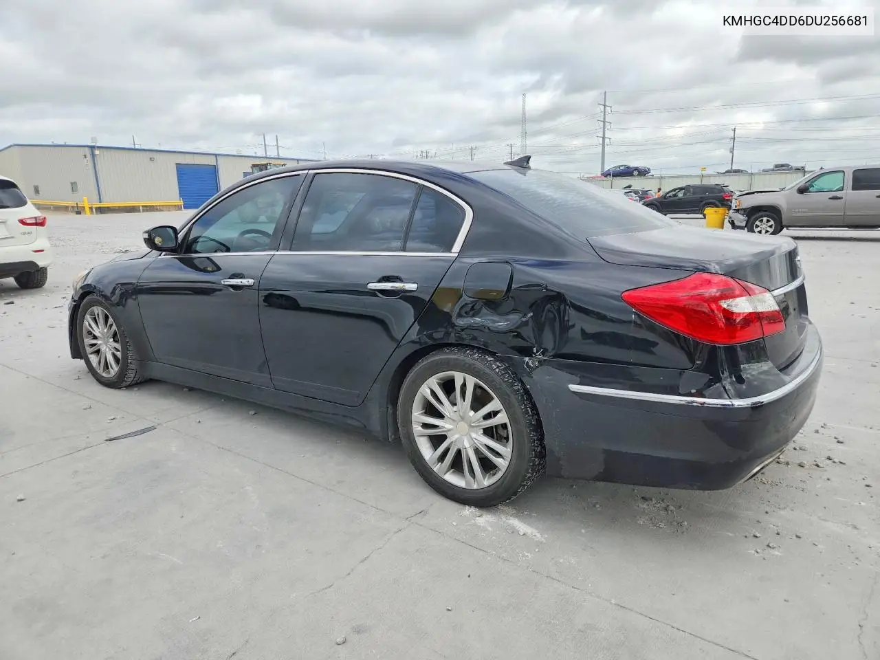 2013 Hyundai Genesis 3.8L VIN: KMHGC4DD6DU256681 Lot: 56815916