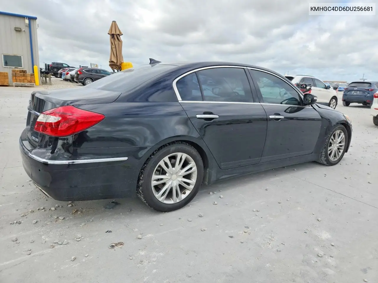 2013 Hyundai Genesis 3.8L VIN: KMHGC4DD6DU256681 Lot: 56815916