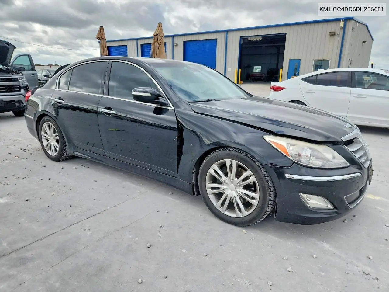 2013 Hyundai Genesis 3.8L VIN: KMHGC4DD6DU256681 Lot: 56815916