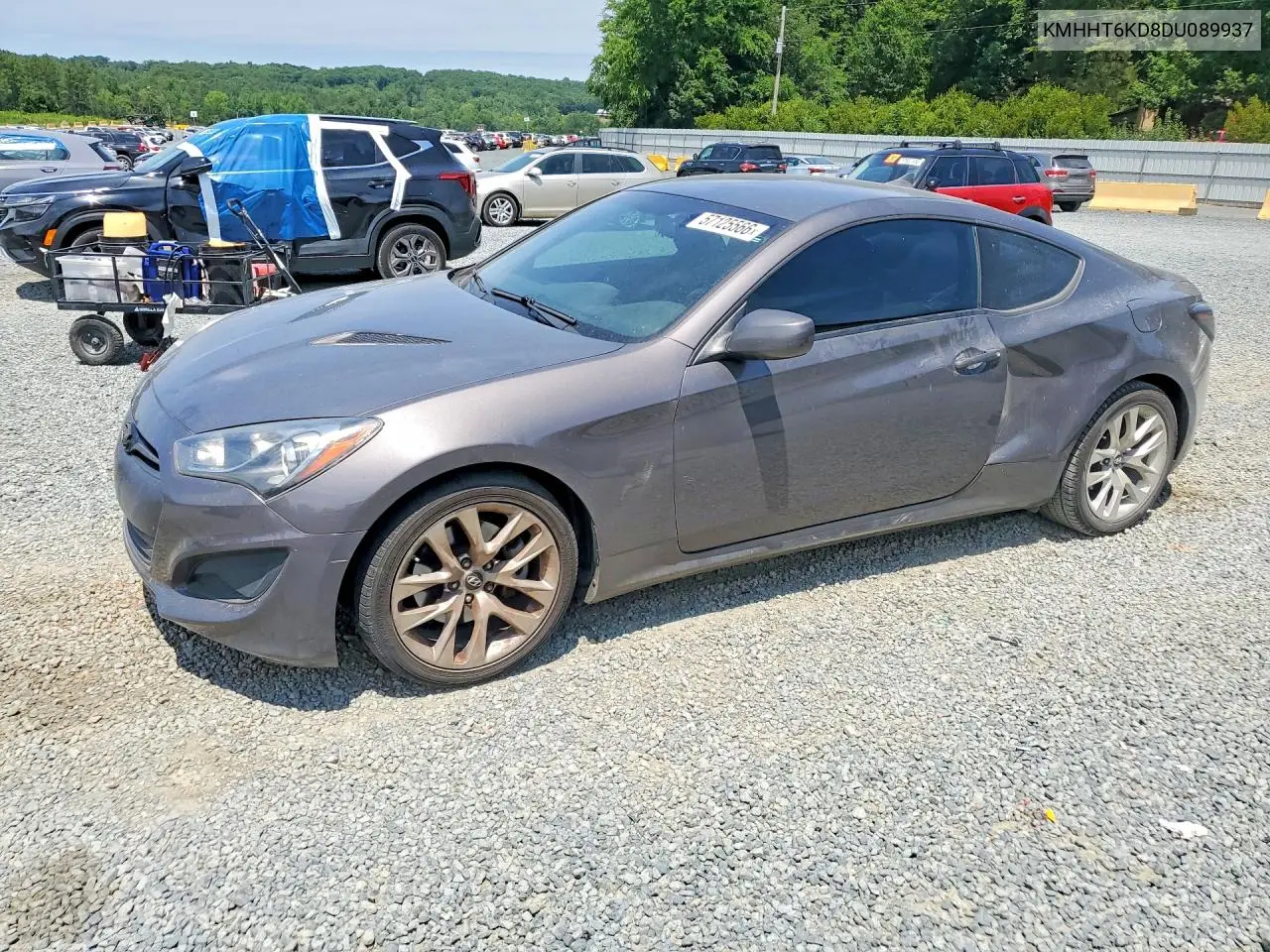 2013 Hyundai Genesis Coupe 2.0T VIN: KMHHT6KD8DU089937 Lot: 57125566