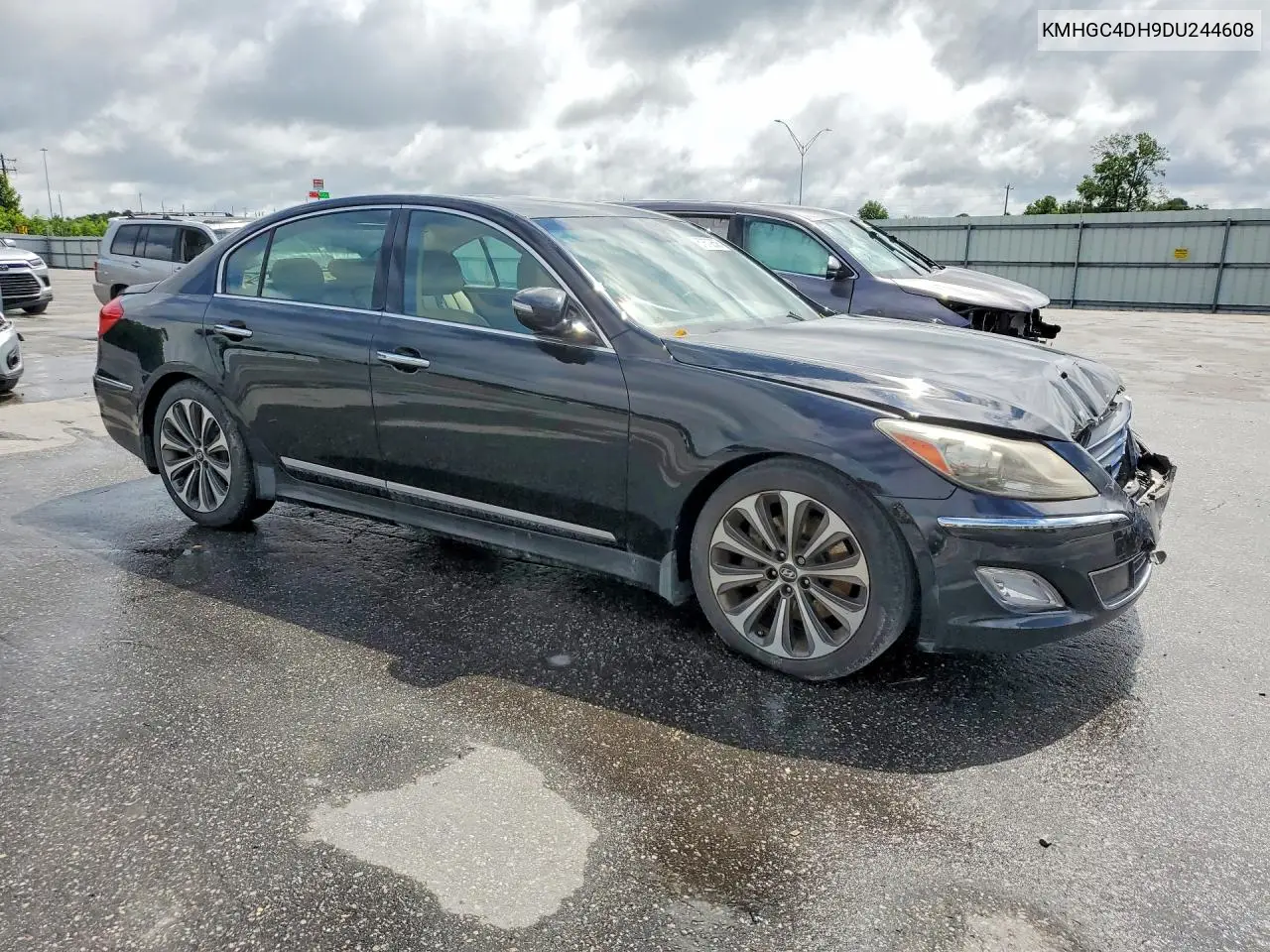 2013 Hyundai Genesis 5.0L VIN: KMHGC4DH9DU244608 Lot: 57670636